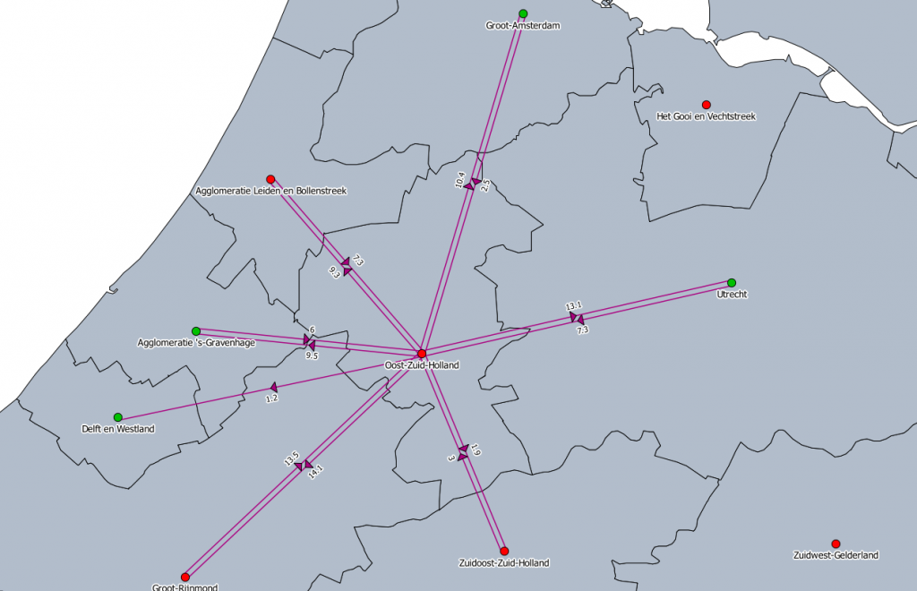 Stromen weergeven met FlowMapper – Blog Nederlandse QGIS ...